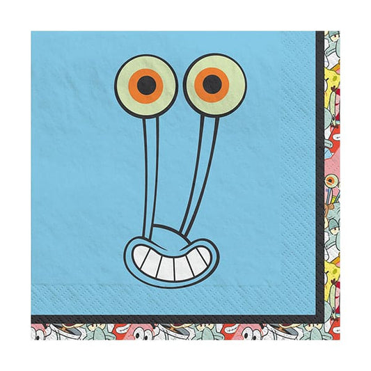 Spongebob Beverage Napkins 16ct