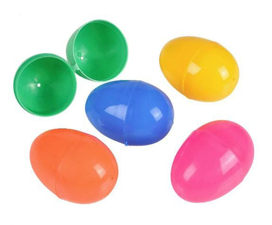 Plastic 2" Easter Eggs 100ct