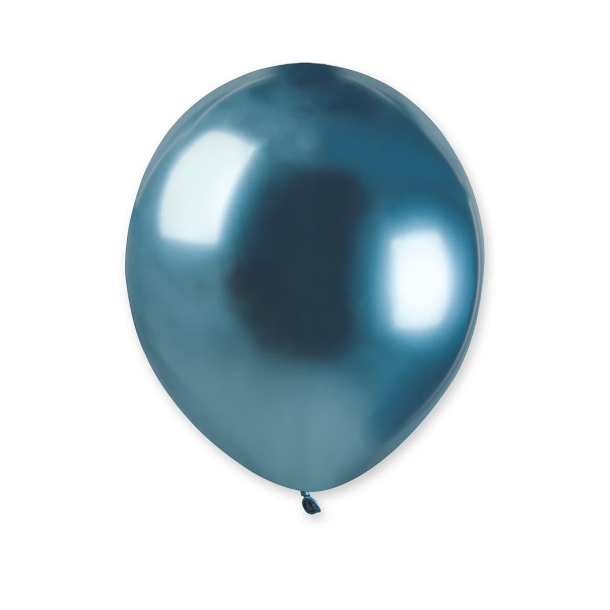 5in Shiny Latex Balloons Blue 50ct