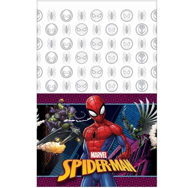Spiderman Webbed Wonder 54 x 96in Plastic Table Cover