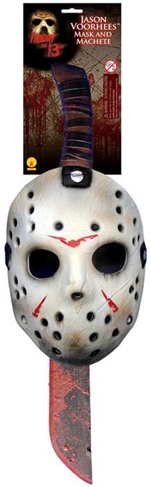 Jason Mask & Machete Set