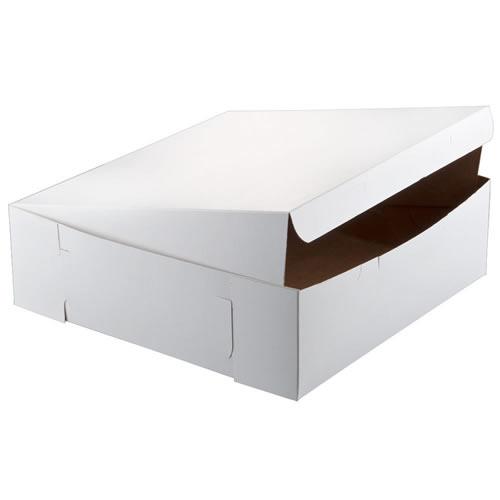 White Cake Box 14in x 10in x 4in