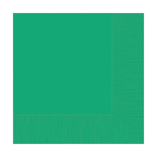 2-Ply Beverage Napkins Festive Green (40)