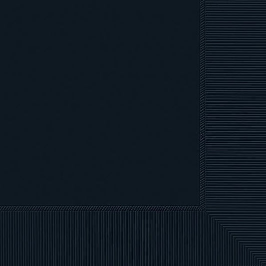 2-Ply Luncheon Napkins Jet Black (40)