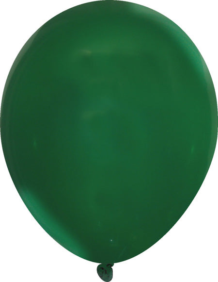 12" Latex Balloon Crystal Green 50 ct