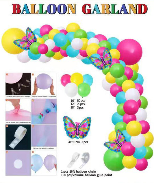 Butterfly Balloon Garland Kit 60ct