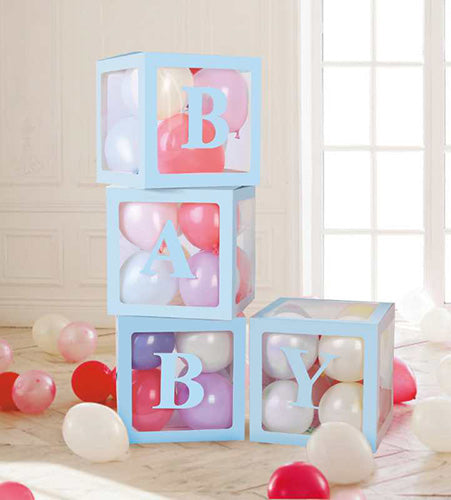 Balloon Blocks Blue 48in
