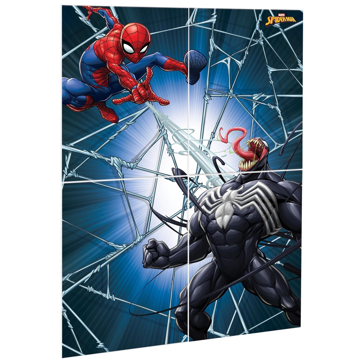 Spider-Man Webbed Wonder Scene Setters Wall Decorating Kit