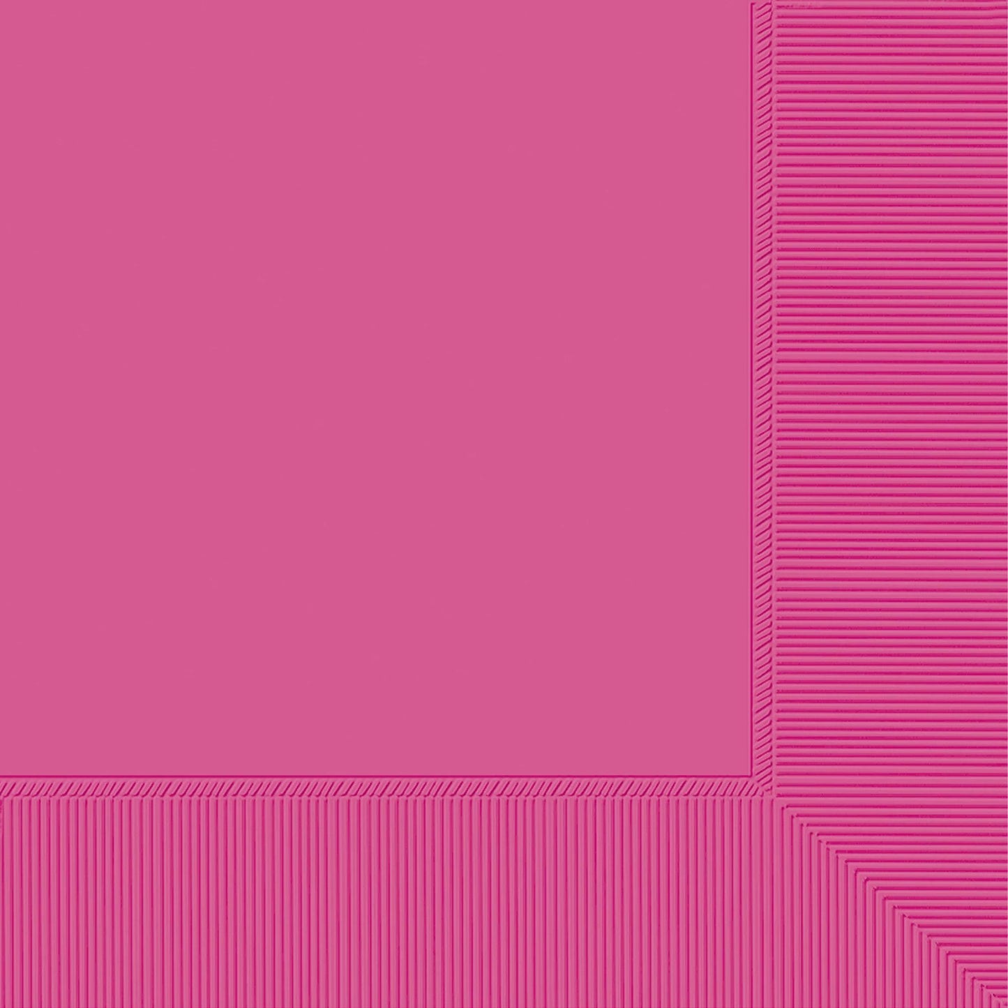 2-Ply Beverage Napkin (100)  High Count Bright Pink
