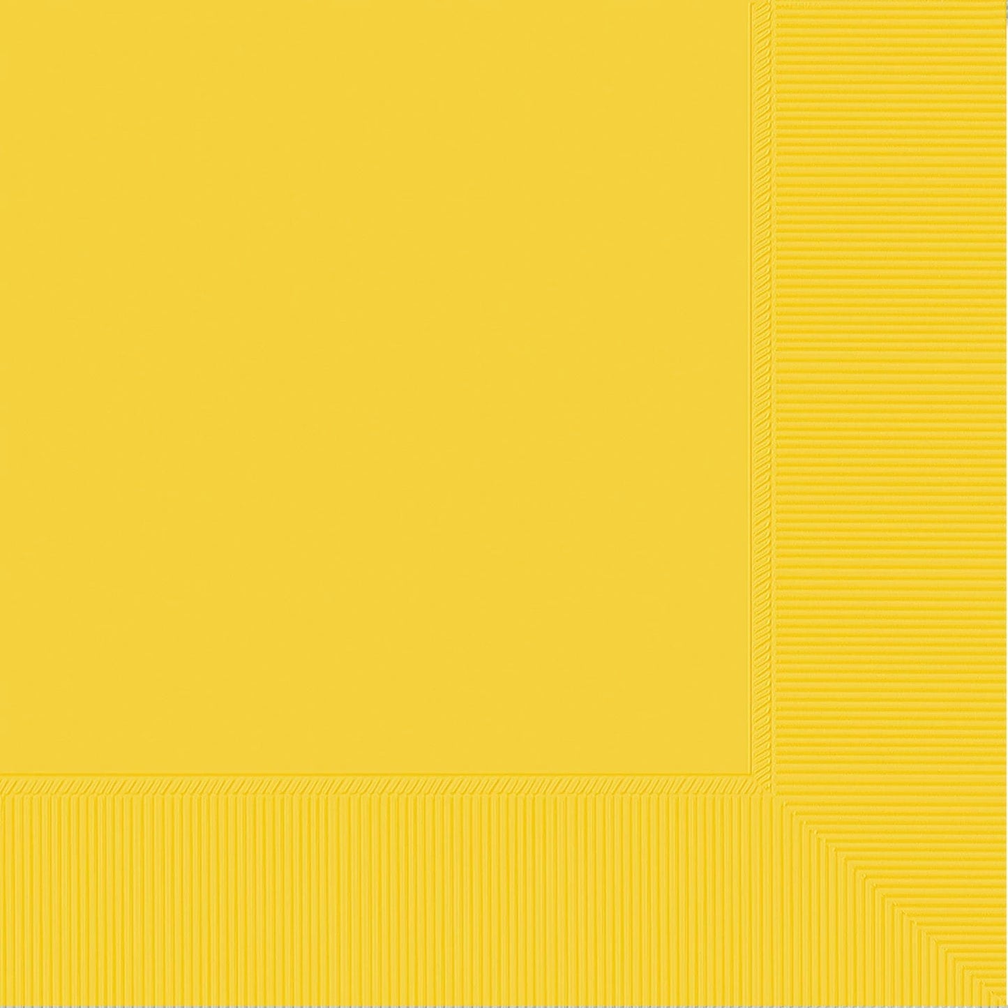 2-Ply Dinner Napkin (40) High Coun Sunshine Yellow