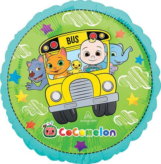 Cocomelon Schoolbus 17in Mylar Balloon