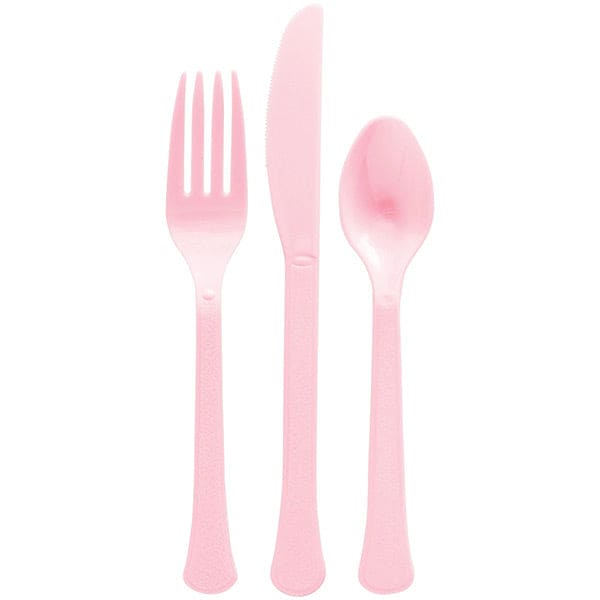 Heavy Weight Cutlery Assorted - New Pink