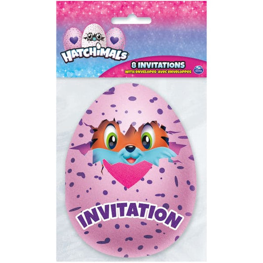 Hatchimals Invitations