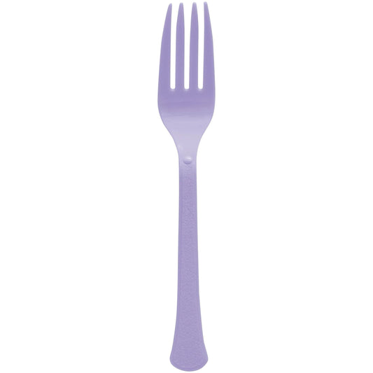 Boxed, Heavy Weight Forks - Lavender
