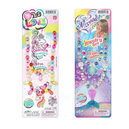 My Mermaid Or Unicorn Jewelry Set