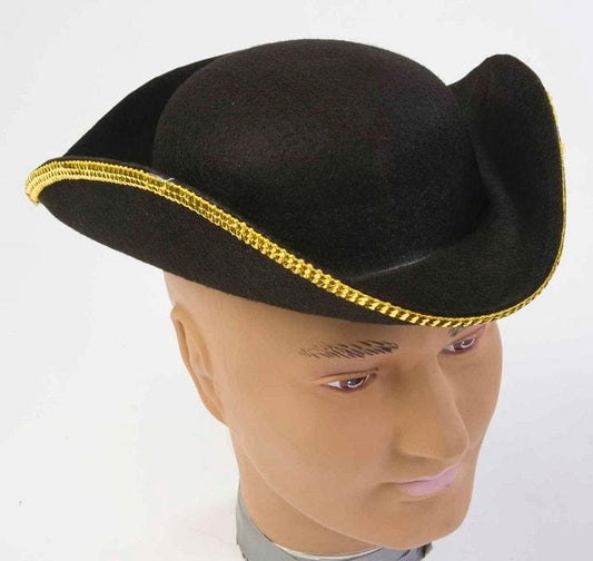 Deluxe Colonial Style Child Tri-Corner Hat