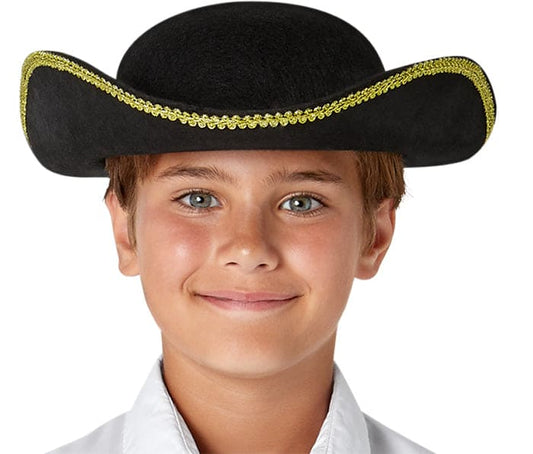 Deluxe Colonial Style Child Tri-Corner Hat