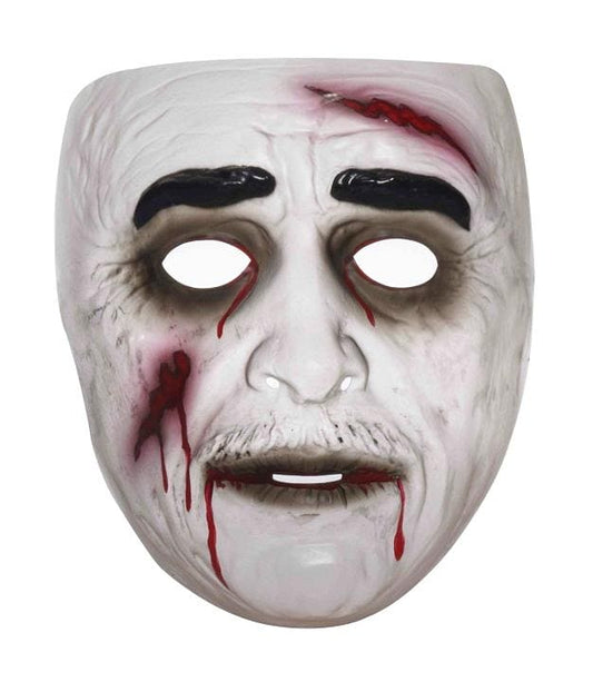 Transparent Zombie Male Mask