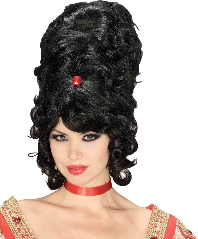 Black Beehive Wig Black