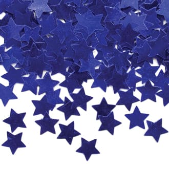 Blue Star Confetti
