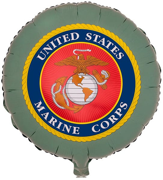 United States Marines-Seal 18in Mylar