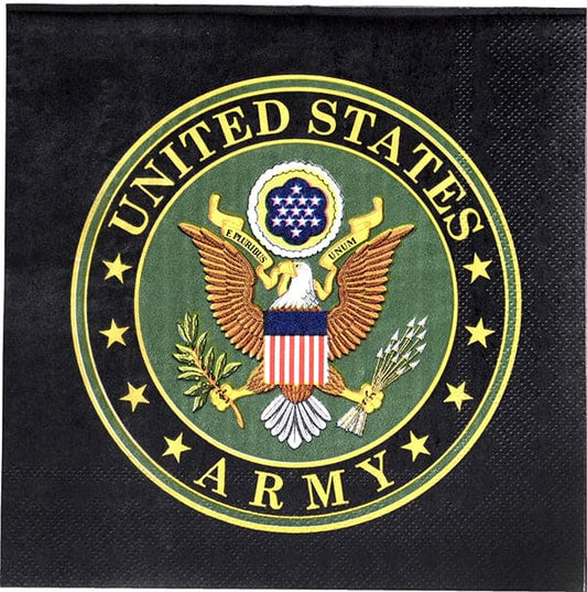 United States Army Luncheon Napkins 16ct