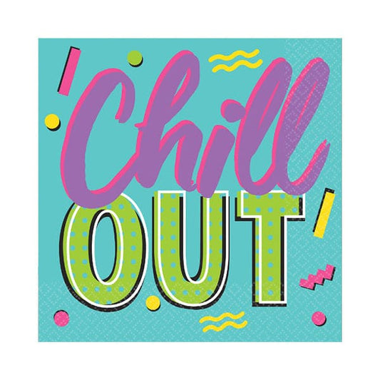 Awesome Party Beverage Napkins 16 Ct