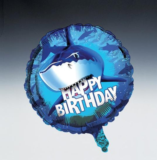 Shark Splash18in Mylar Balloon