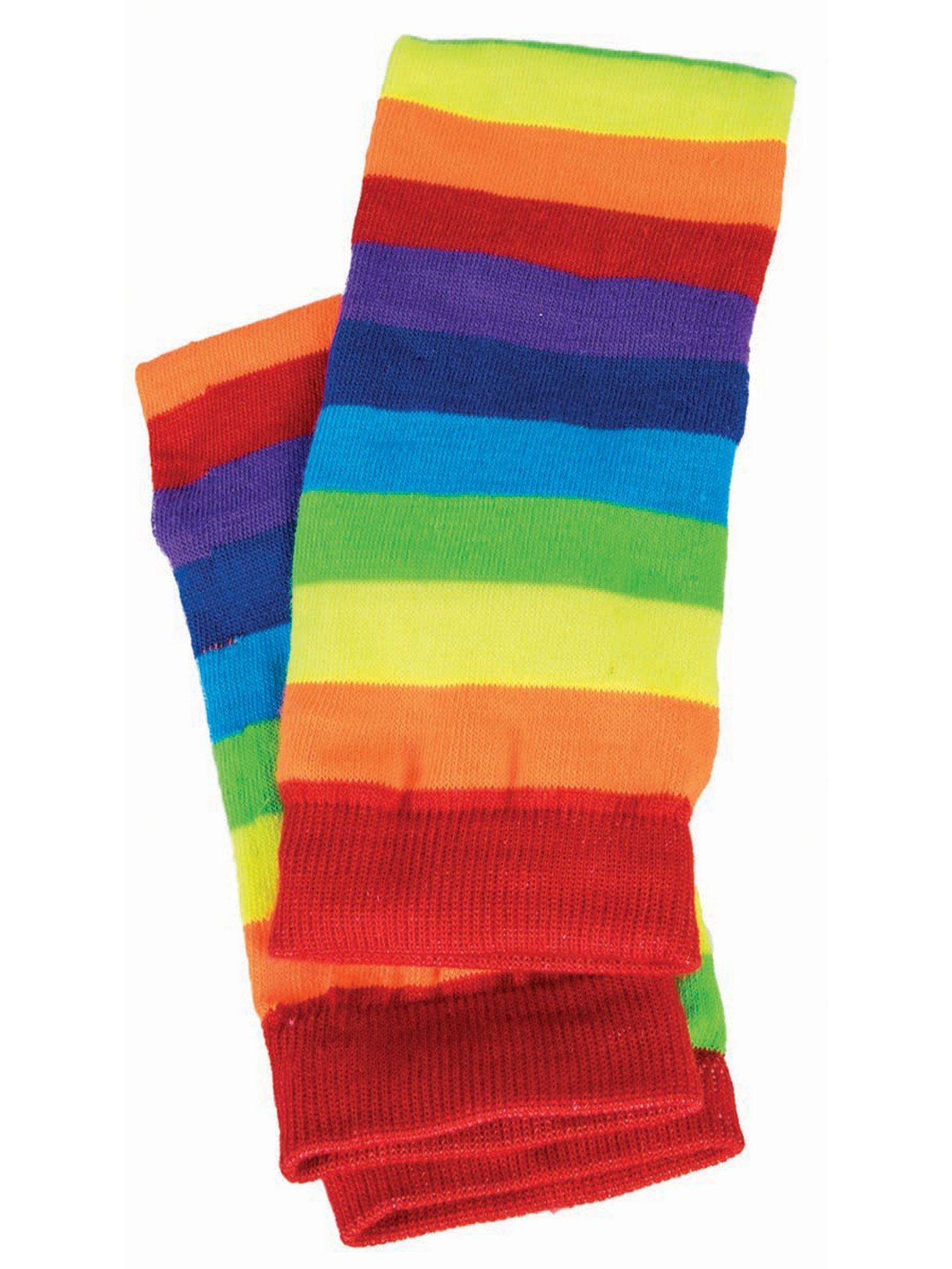 Rainbow Leg Warmers