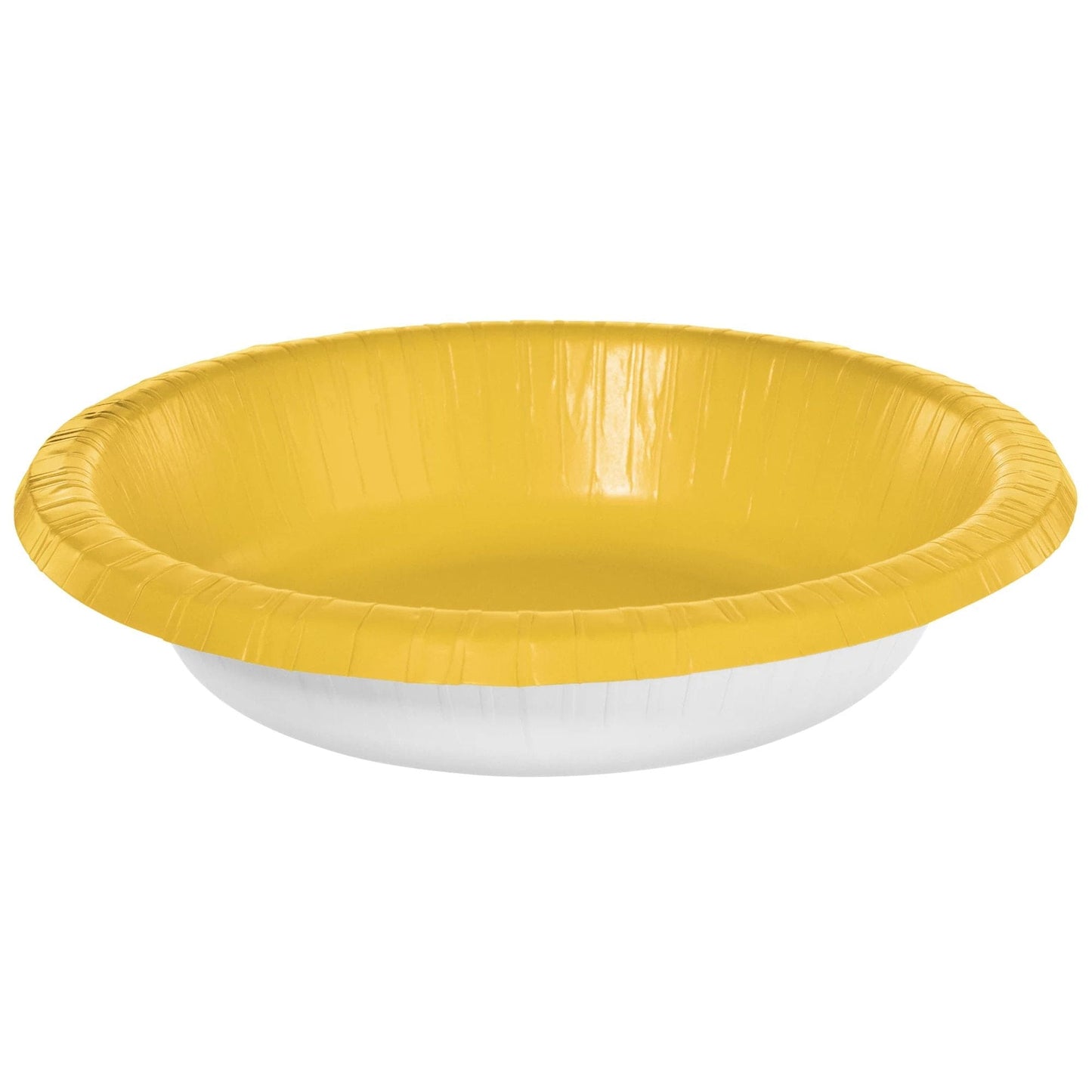 Sun Yellow Paper 20oz. Bowl, 20 ct.