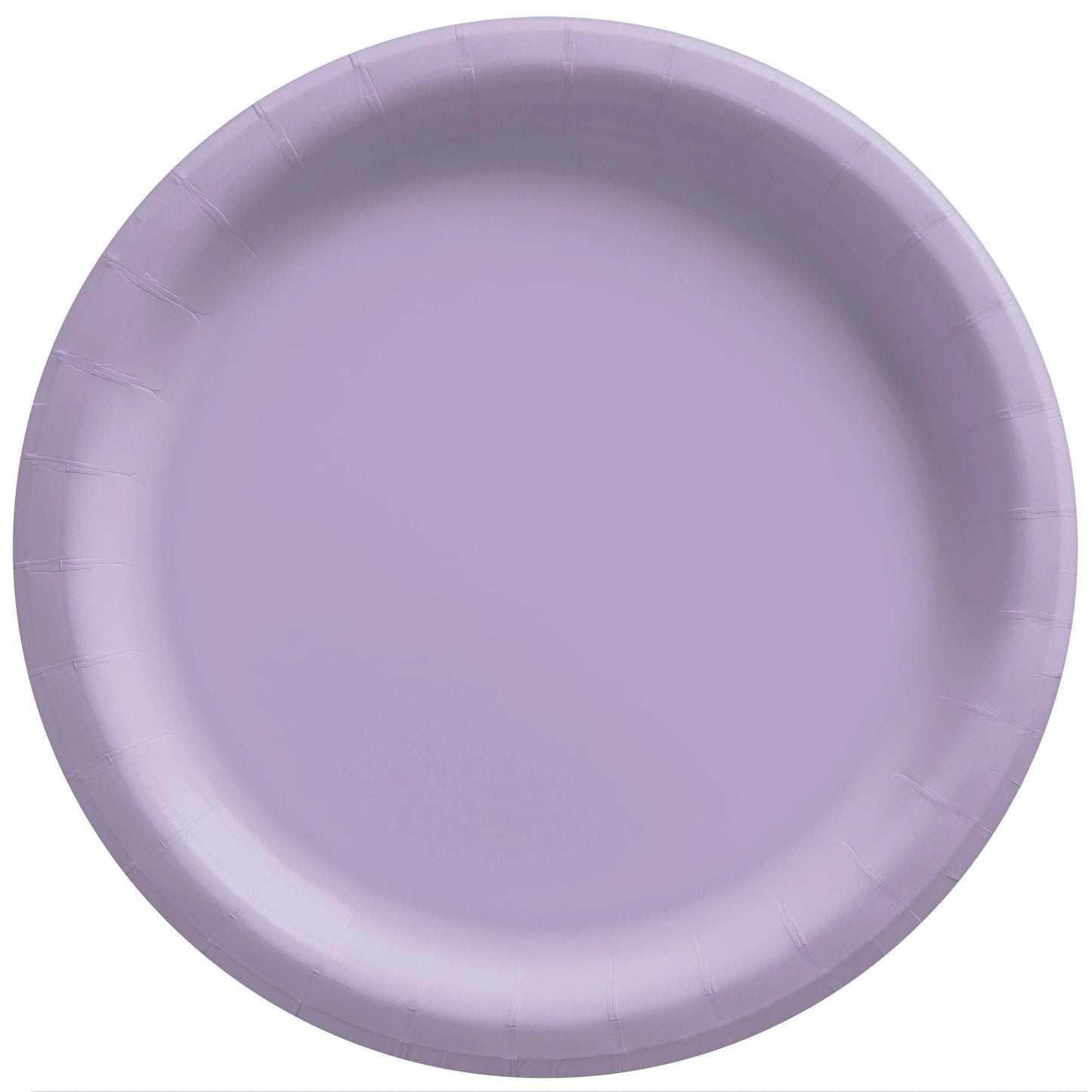 Extra Sturdy 10in Lavender Paper Party Plates, 50 ct