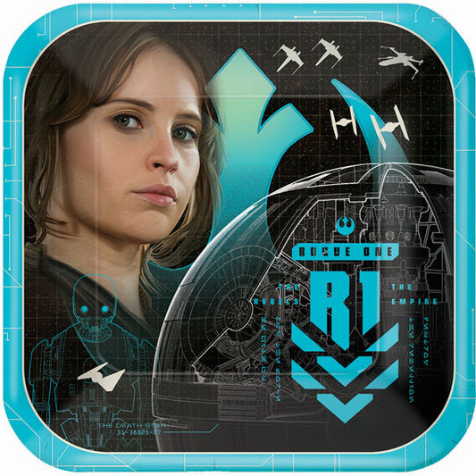 Rogue One 7in. Square Luncheon Plates