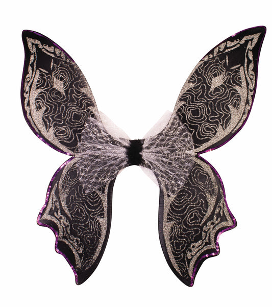 Glitter Fairy Wings Silver