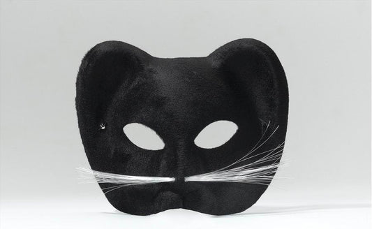 Half Black Panther Eye Mask