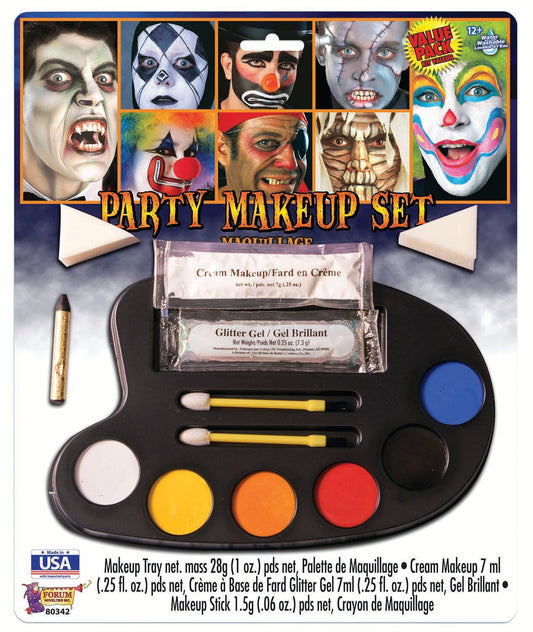 Creative Clown Party Makeup Set