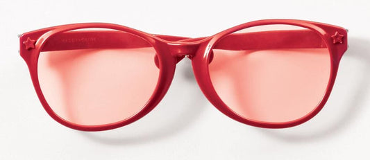 Jumbo Red Glasses