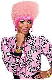 Nicki Minaj Pink High Top Wig