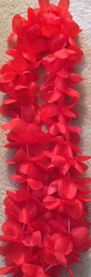 Red Leis 6 Ct