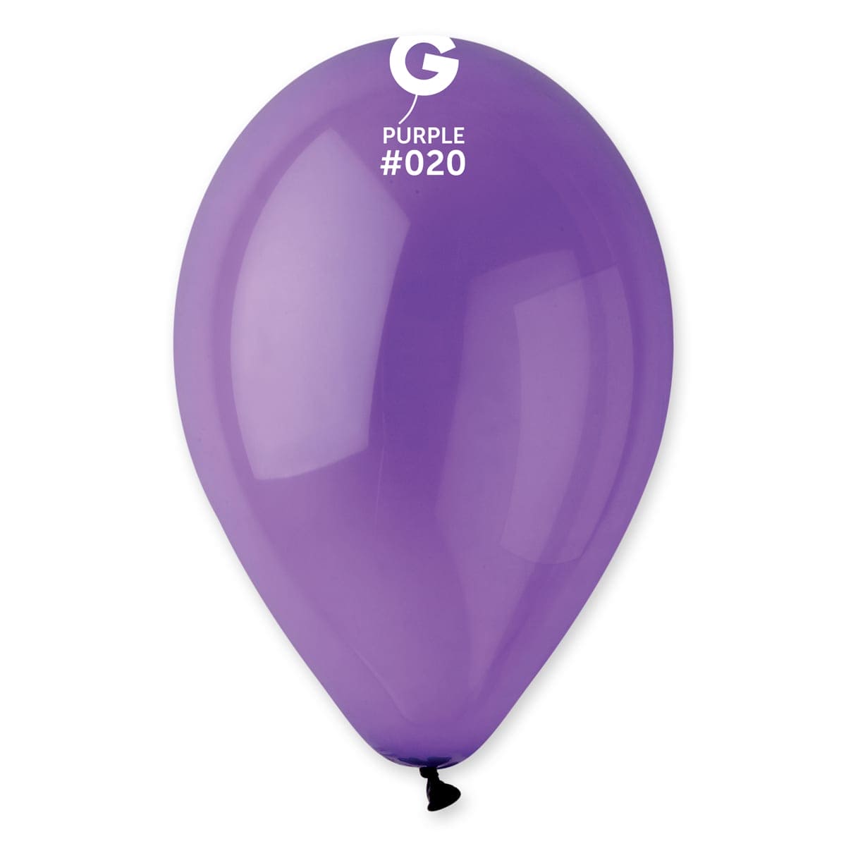 12" Latex Balloon Crystal Purple 50 ct