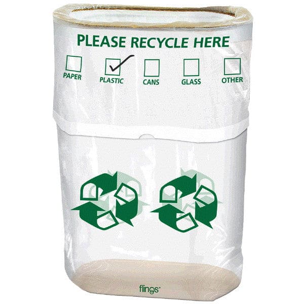 Recycle Flings Bin Pop Up Trash Bin 13 Gallon