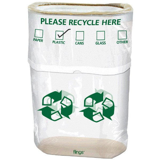 Recycle Flings Bin Pop Up Trash Bin 13 Gallon