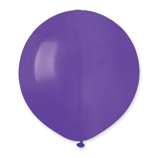 19in Latex Balloons Purple 25ct