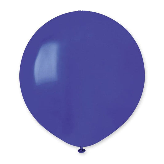 19" Latex Balloons Blue 25ct