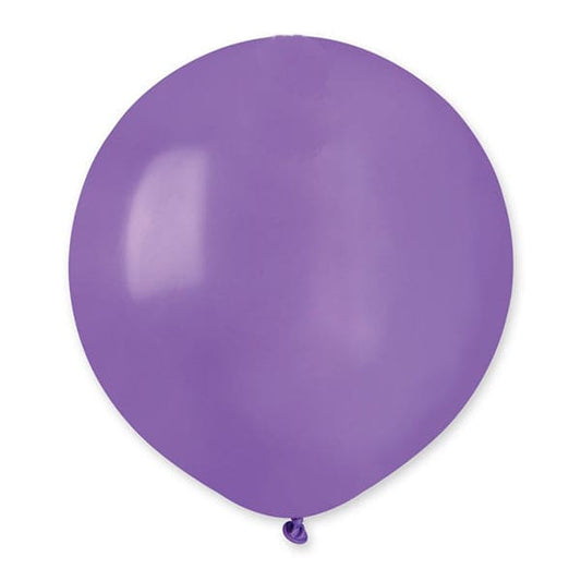 19in Latex Balloons Lavender 25ct