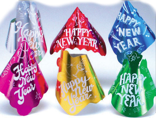 Happy New Year Foil Hat