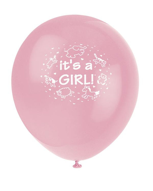 19" Latex Balloon Pink 25 Ct