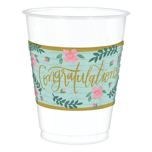 Mint to Be 16oz Plastic Cups 25 Ct
