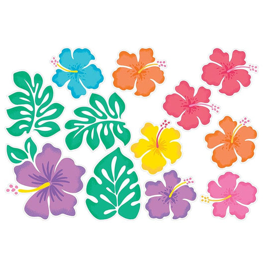 Summer Hibiscus Value Pack Cutouts 12ct