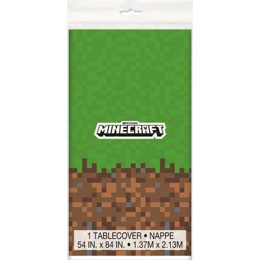 Minecraft 54 x 84in Plastic Table Cover
