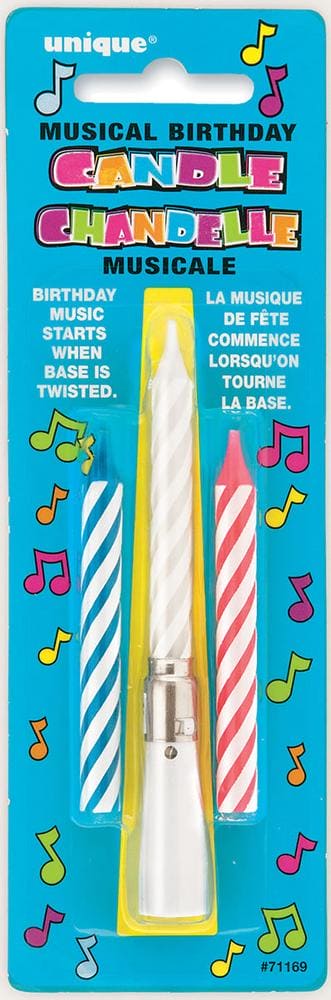 Musical Birthday Candle